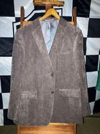 Bruin rib colbertjasje, Kleding | Heren, Kostuums en Colberts, Bruin, LIV, Ophalen of Verzenden, Maat 56/58 (XL)