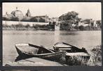 Leerdam, De Linge met gezicht op Leerdam (1957), Verzamelen, Ansichtkaarten | Nederland, 1940 tot 1960, Gelopen, Utrecht, Ophalen of Verzenden