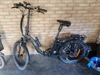 Elektrische Vouwfiets, Fietsen en Brommers, Elektrische fietsen, Zo goed als nieuw, 55 tot 59 cm, 30 tot 50 km per accu, Ophalen