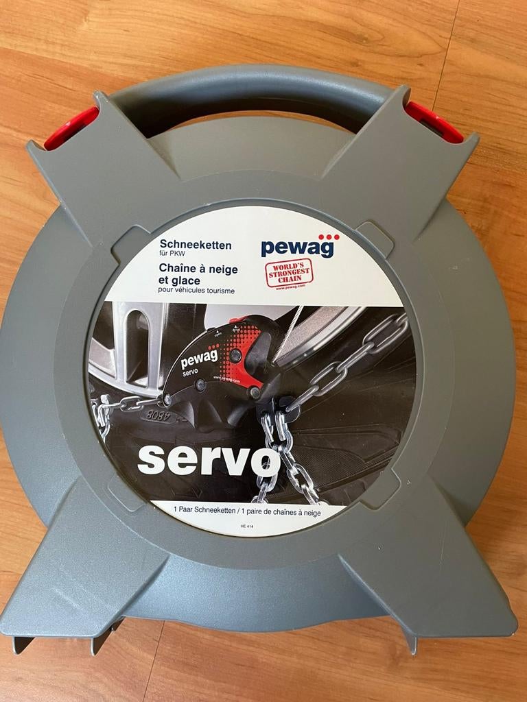 Nieuwe PEWAG Servo 9 RS 75 Sneeuwkettingen, Ophalen, Nieuw