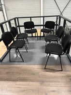 Gratis 6 Kantinestoelen - Zwart, Ophalen, Gebruikt, Zwart, Metaal