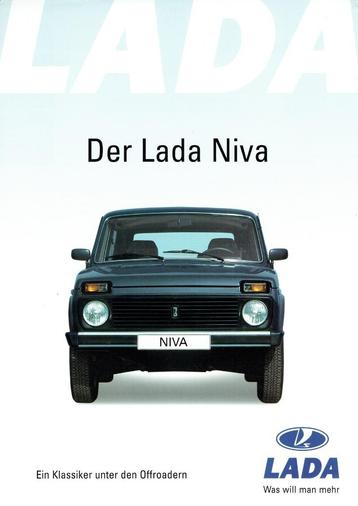 Folder Lada Niva (Duitse uitgave - 2001) beschikbaar voor biedingen