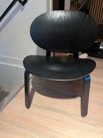 Zwarte stoel, Huis en Inrichting, Fauteuils, Ophalen of Verzenden, Gebruikt