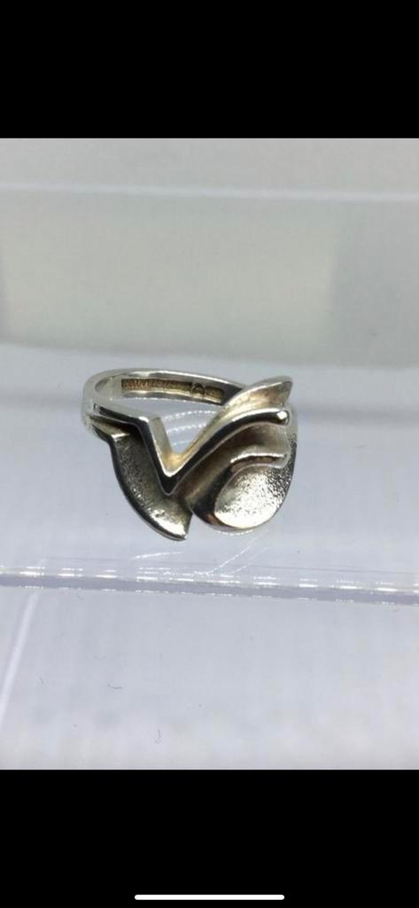 Lapponia volledig gemerkte ring, Sieraden, Tassen en Uiterlijk, Ringen, Zo goed als nieuw, Dame, 17 tot 18, Zilver, Verzenden
