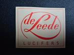 De Leede Lucifers Paketiket, Verzamelen, Rookartikelen, Aanstekers en Luciferdoosjes, Ophalen of Verzenden, Gebruikt, Luciferdoosjes of -merken