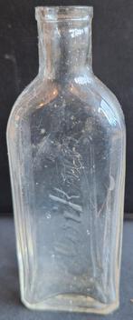 Oud plat flesje - Silvikrin - Adv S 493, Ophalen of Verzenden