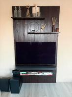 Wandmeubel televisie, Ophalen, Zo goed als nieuw, Minder dan 150 cm, Minder dan 100 cm