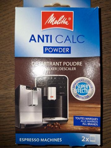 anti kalk poedervorm volautomatische koffieapparaat 5x40 gr beschikbaar voor biedingen