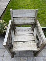 4(!) teakhouten stevige tuinstoelen, Ophalen of Verzenden, Gebruikt