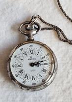Zilveren zakhorloge ANCRE 15 jewels antichock, Overige merken, Zakhorloge, Met ketting, Zilver