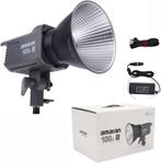 2x Aputure Amaran 100D, Ophalen of Verzenden, Zo goed als nieuw, Lamp of Flitsset