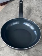 GreenPan Essence Wok 28cm antiaanbaklaag non-stick pan, Ophalen of Verzenden, Zo goed als nieuw, Wok
