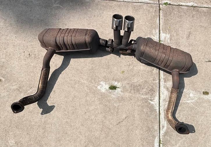 Porsche Cayman S 981 Uitlaatdemper Origineel (Sportuitlaat), Auto-onderdelen, Uitlaatsystemen, Porsche, Gebruikt, Ophalen