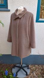 Jas / mantel Saint Jacques Alpaca, Ophalen, Zo goed als nieuw, Maat 46/48 (XL) of groter, Bruin