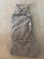 Jollein Wikkeldeken Bunny - Grijs, Kinderen en Baby's, Dekens, Slaapzakjes en Inbakerproducten, Ophalen, Zo goed als nieuw, 85 tot 100 cm
