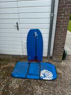 Kona bodyboard met flippers, Ophalen of Verzenden, Gebruikt, Overige typen, Met koord