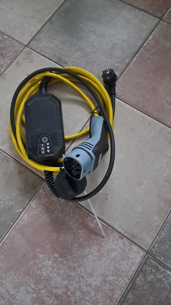 Laadkabel Type 2 met schuko stekker, Auto-onderdelen, Elektronica en Kabels, Gebruikt, Ophalen of Verzenden