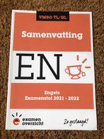 Examen Engels samenvatiingsboek, VMBO, Engels, Ophalen of Verzenden, ExamenOverzicht