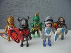 Playmobil ridder - Set van 5 ridders, Ophalen of Verzenden, Zo goed als nieuw, Complete set