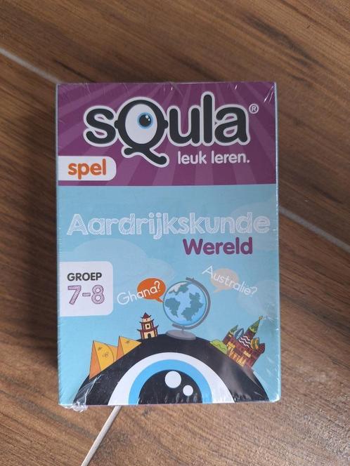 Nieuw in de folie. Squla aardrijkskunde wereld. 4 euro, Kinderen en Baby's, Speelgoed | Educatief en Creatief, Nieuw, Taal en Lezen
