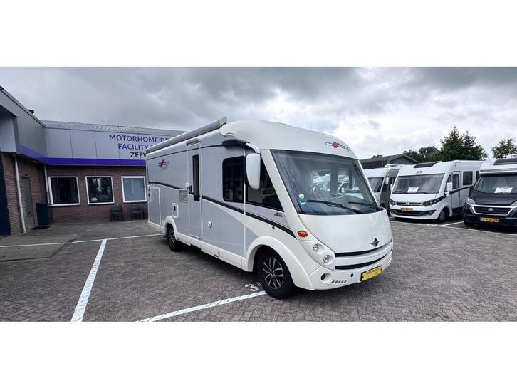 Carthago C-Tourer I 142 4-persoons zeer compleet nieuwstaat, Caravans en Kamperen, Campers, Bedrijf, tot en met 4, Integraal, Carthago