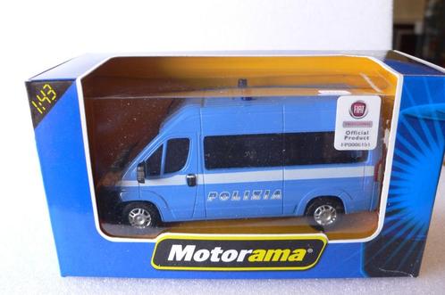 fiat ducato - polizia - motorama 1/43, Hobby en Vrije tijd, Modelauto's | 1:43, Nieuw, Auto, Overige merken, Verzenden