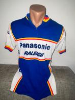 Vintage oud wielershirt oude koerstrui Panasonic Raleigh, Ophalen of Verzenden, Gebruikt, Overige sporten, Shirt