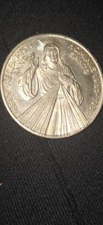 1984 Zilveren Anno Santo Munt - Johannes Paulus II, Postzegels en Munten, Penningen en Medailles, Ophalen of Verzenden, Zilver