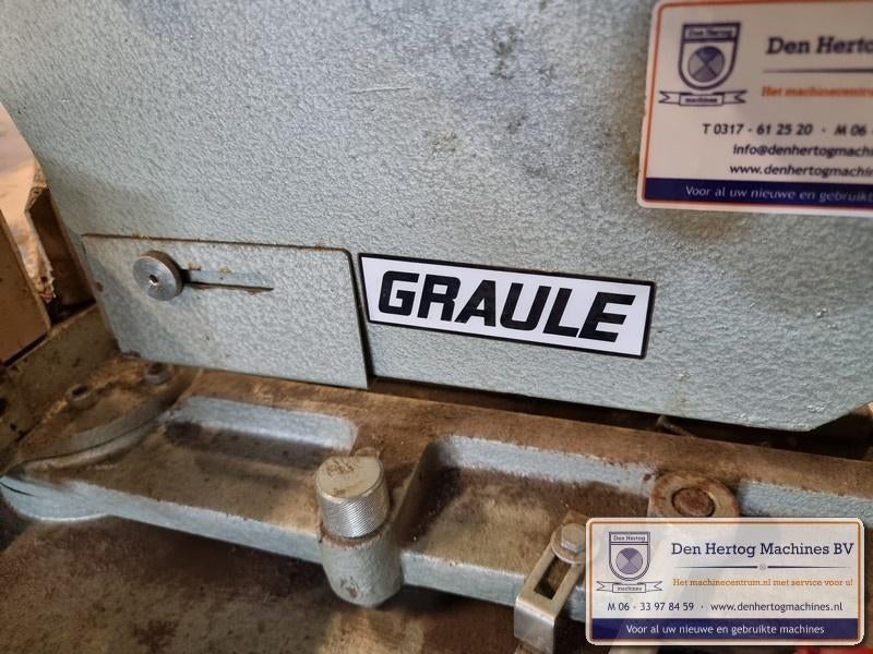 Graule ZS170N radiaalzaagmachine afkortzaag houtbouw 400V, Doe-het-zelf en Verbouw, Gereedschap | Zaagmachines, Ophalen, Gebruikt