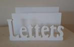 Brievenhouder hout, wit, Ophalen of Verzenden, Gebruikt