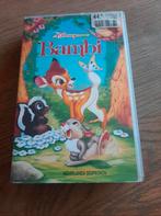Disney Classic Bambi met prijs sticker videoband., Cd's en Dvd's, Alle leeftijden, Ophalen of Verzenden, Gebruikt, Tekenfilms en Animatie