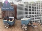 Elektrische driewieler met kar bloemenfiets met karakter!, Fietsen en Brommers, Fietsen | Driewielfietsen, Ophalen, Gebruikt, Overige merken
