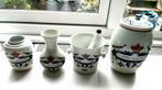 Prachtige set Delfts blauwe apotherspotten, Ophalen of Verzenden