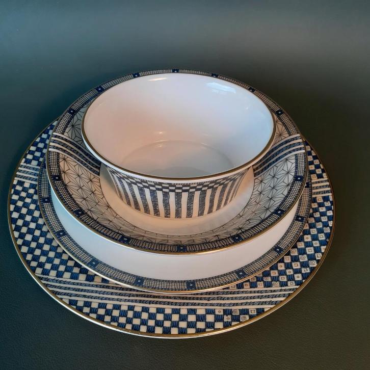 Wedgwood setje Samurai, Huis en Inrichting, Keuken | Servies, Nieuw, Overige typen, Wedgwood, Porselein, Ophalen of Verzenden