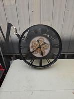 Steampunk Wandklok met Tandwielen, Ophalen, Gebruikt, Analoog, Wandklok