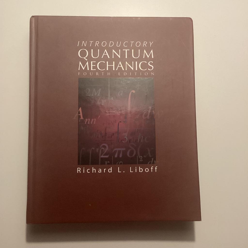 Liboff, R.L. (2003): Introductory Quantum Mechanics (4th ed), Ophalen of Verzenden, Zo goed als nieuw, Natuurwetenschap