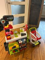 Smoby Winkel met Karretje & Accessoires, Ophalen of Verzenden, Gebruikt, Kunststof, Speelkeuken