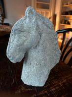 Zware paarden kop hoofd paard zwaar beeld buste, Antiek en Kunst, Kunst | Beelden en Houtsnijwerken, Ophalen of Verzenden