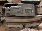 Sony camara in tas werking onbekend, Audio, Tv en Foto, Videocamera's Analoog, Ophalen of Verzenden, Camera