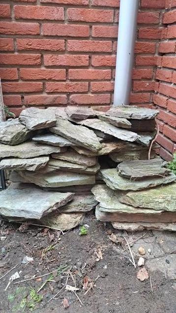 Partij natuursteen leisteen € 15,00. beschikbaar voor biedingen