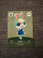 Animal Crossing Amiibo kaart - Sasha #433, Ophalen of Verzenden, Zo goed als nieuw
