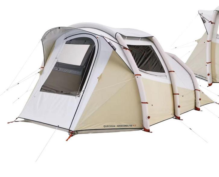 Opblaastenten  2-3-4-6 persoobs, Caravans en Kamperen, Tenten, Nieuw, Ophalen