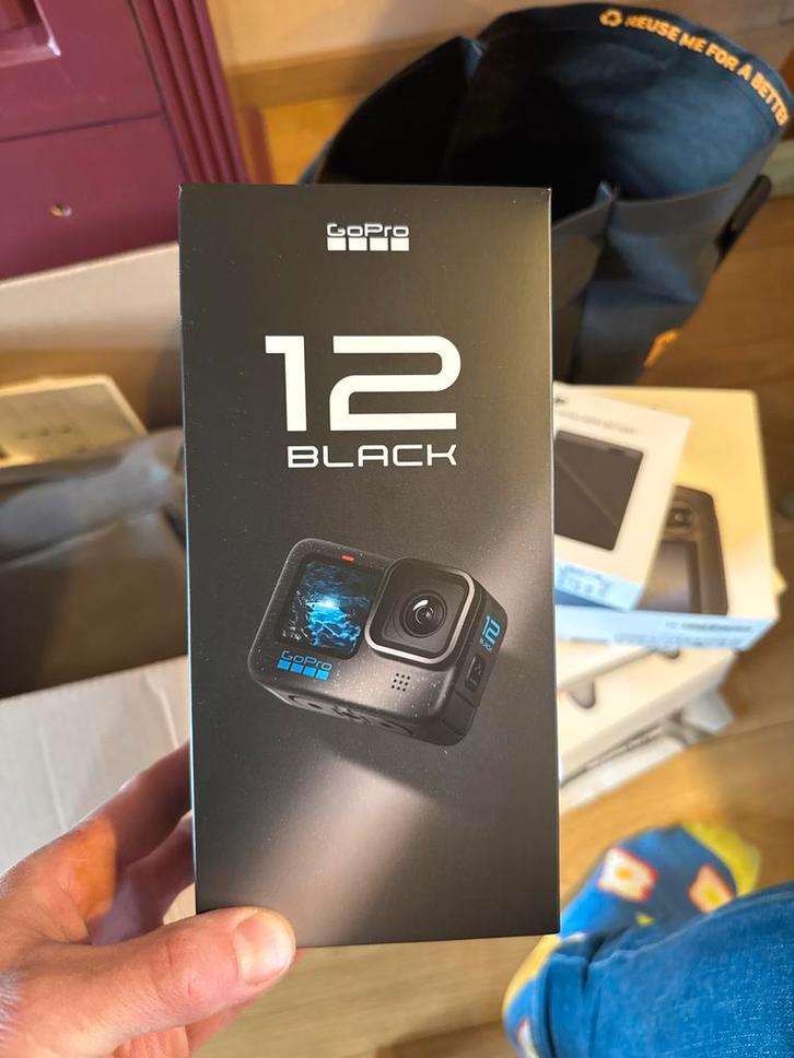 GoPro Hero 12 Black - 2e hands. Amper gebruikt., Audio, Tv en Foto, Actiecamera's, Zo goed als nieuw, GoPro, Ophalen