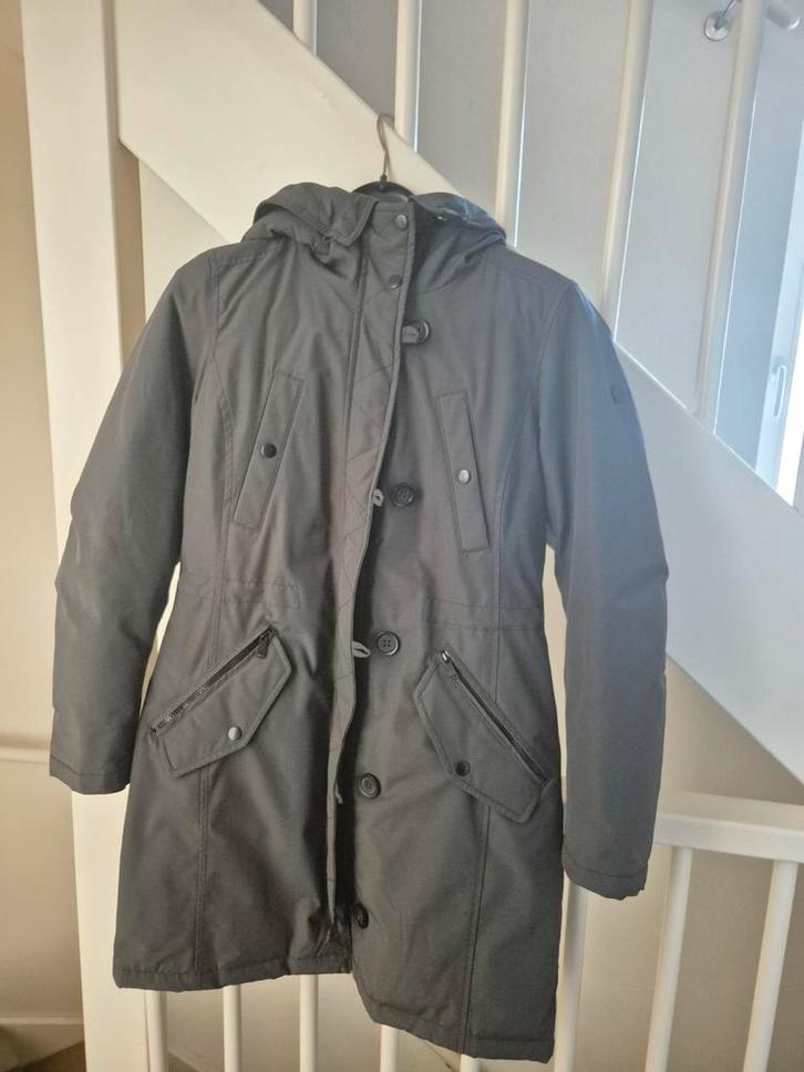 Winterjas Reset - Maat 38, Kleding | Dames, Jassen | Winter, Zo goed als nieuw, Maat 38/40 (M), Grijs, Ophalen of Verzenden