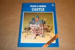 Make-a-model Castle. Bouwplaat-boek., Ophalen of Verzenden, Gelezen, Overige onderwerpen