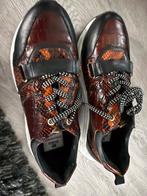 Nieuwe leren sneakers fred de la bretoniere mt 39, Ophalen of Verzenden, Zo goed als nieuw, Blauw, Sneakers of Gympen