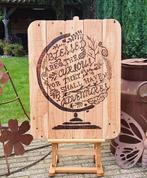 Wandbord "Wereldbol", Huis en Inrichting, Woonaccessoires | Wanddecoraties, Nieuw, Ophalen