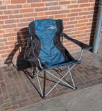 2 Visstoelen / Campingstoelen - Easy Camp, Ophalen, Gebruikt, Campingstoel