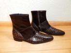 Pertini enkel boots maat 40 HEREN diverse leersoorten vacht, Bruin, Verzenden, Boots, Zo goed als nieuw
