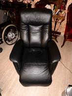 Elektrische Relax Fauteuil, Huis en Inrichting, Ophalen, Gebruikt, Leer, 75 tot 100 cm